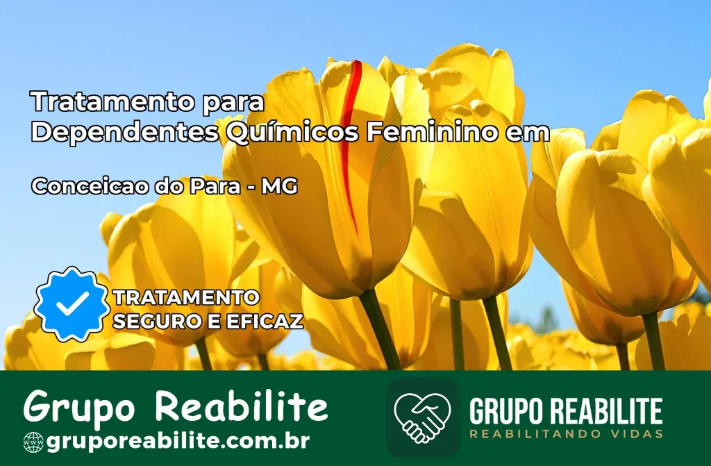 Tratamento para Dependentes Químicos Feminino em Conceição do Pará – MG
