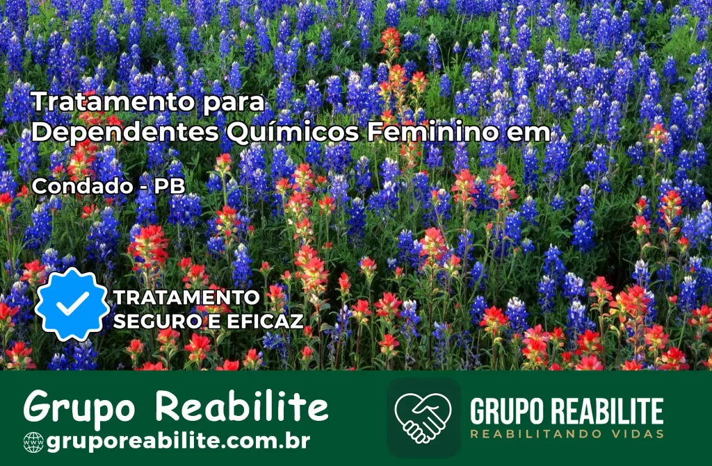 Tratamento para Dependentes Químicos Feminino em Condado – PB