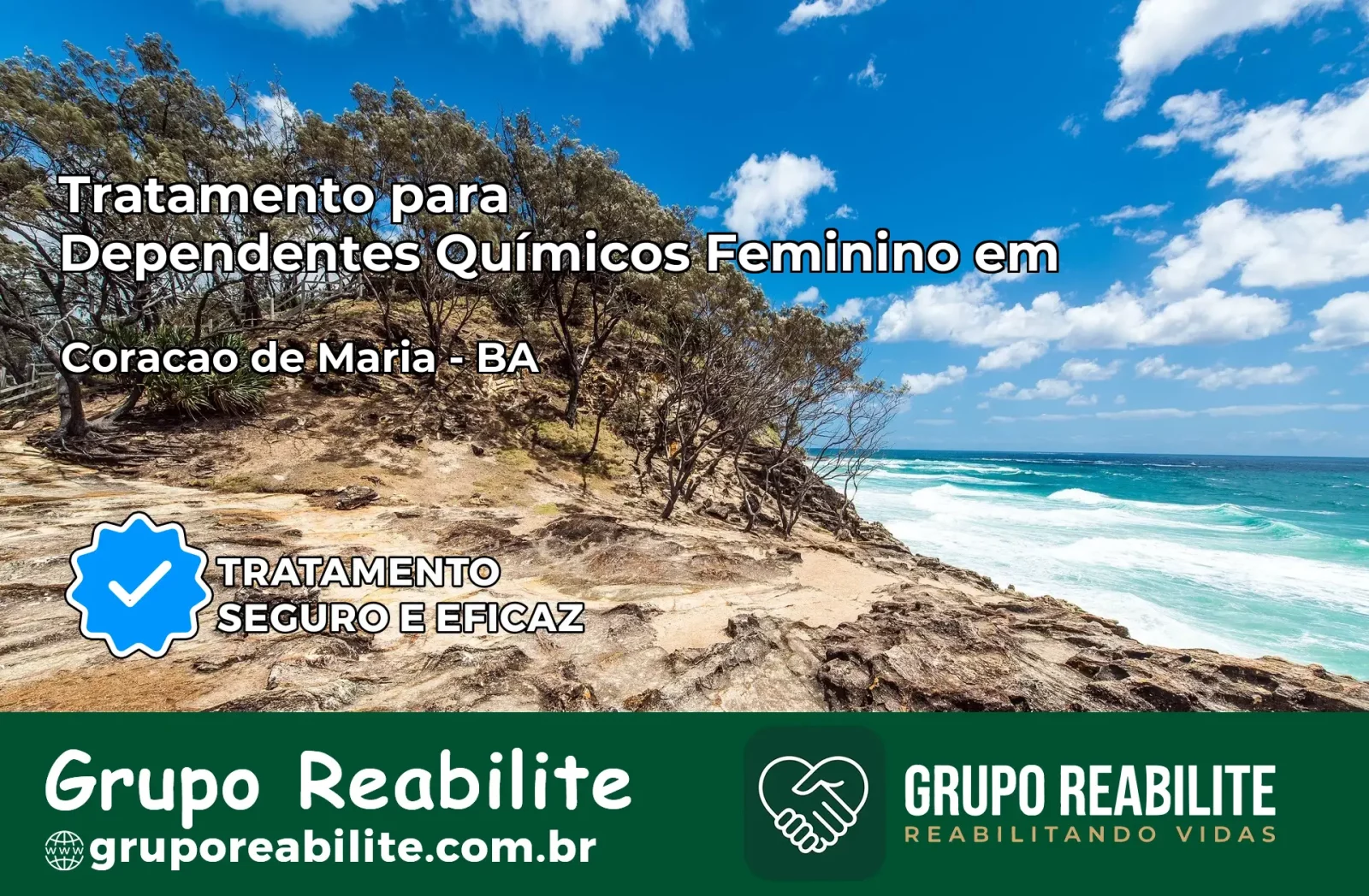 Tratamento para Dependentes Químicos Feminino em Coração de Maria – BA