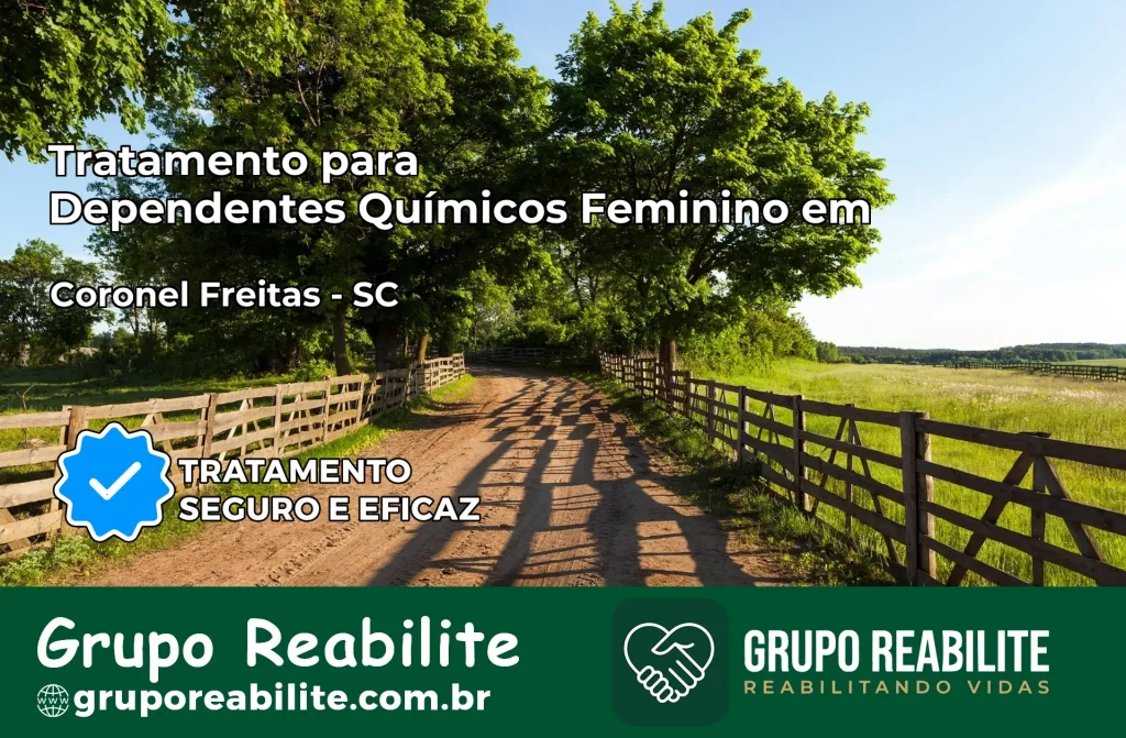 Tratamento para Dependentes Químicos Feminino em Coronel Freitas – SC