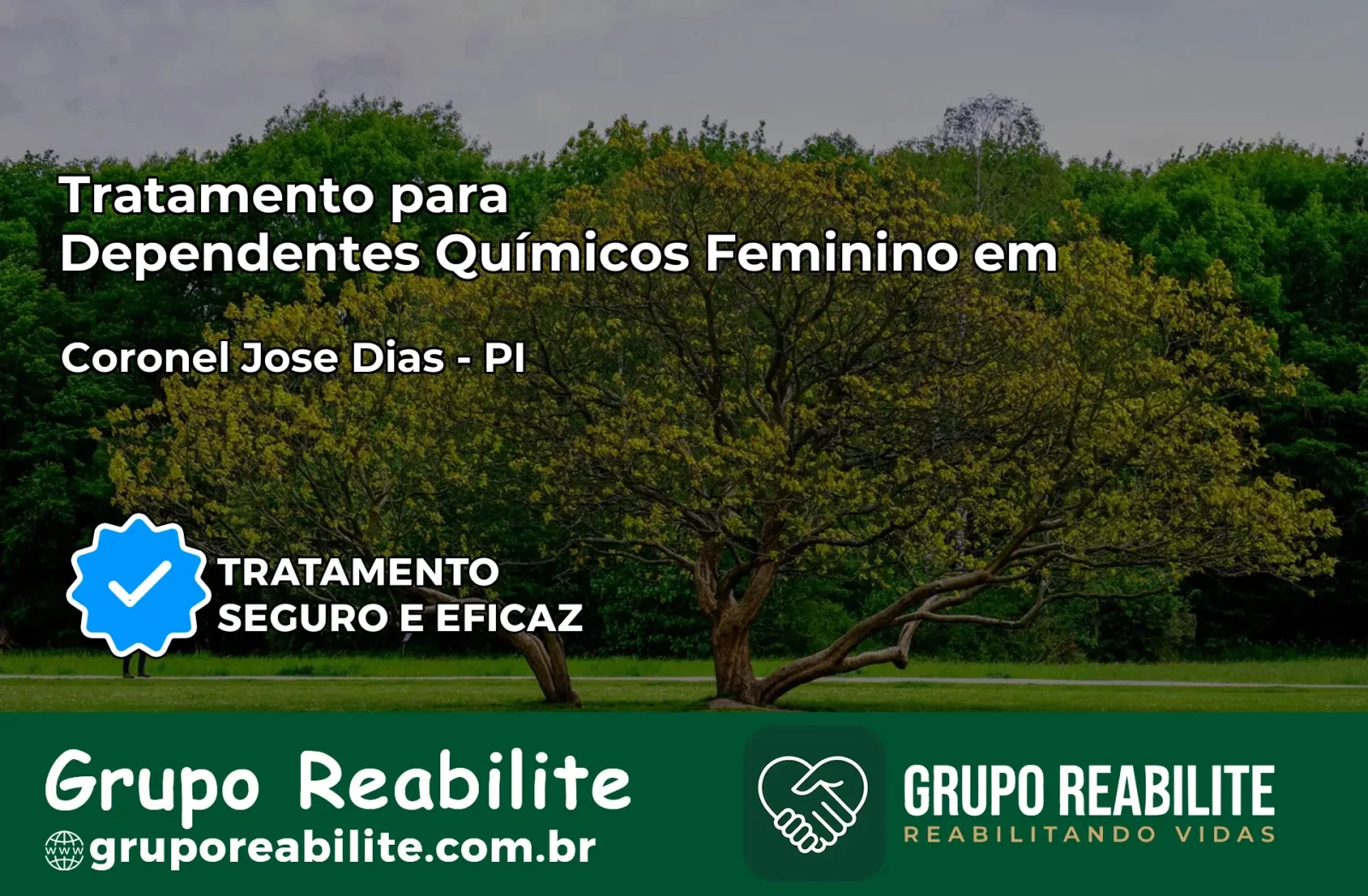Tratamento para Dependentes Químicos Feminino em Coronel José Dias – PI