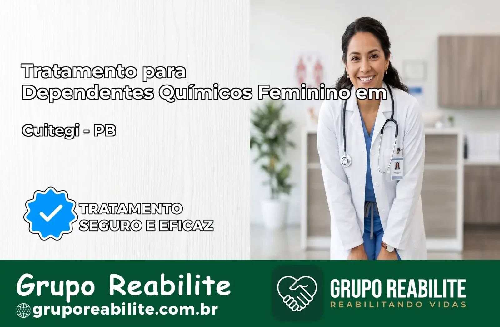 Tratamento para Dependentes Químicos Feminino em Cuitegi – PB