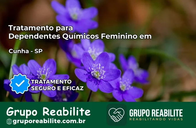 Tratamento para Dependentes Químicos Feminino em Cunha – SP
