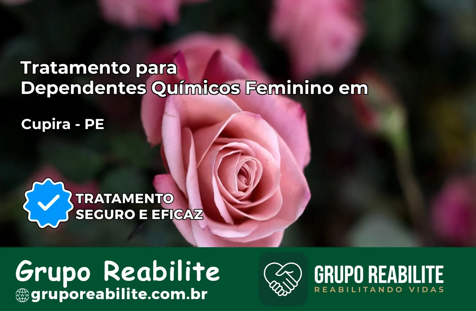 Tratamento para Dependentes Químicos Feminino em Cupira – PE