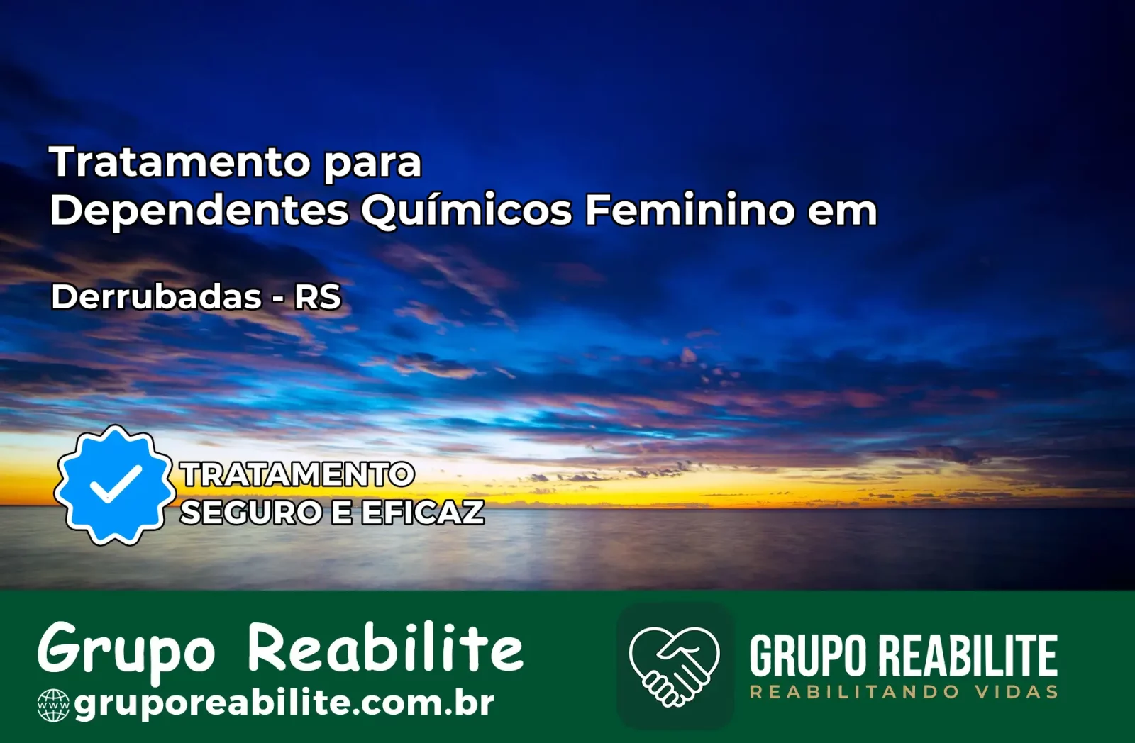 Tratamento para Dependentes Químicos Feminino em Derrubadas – RS