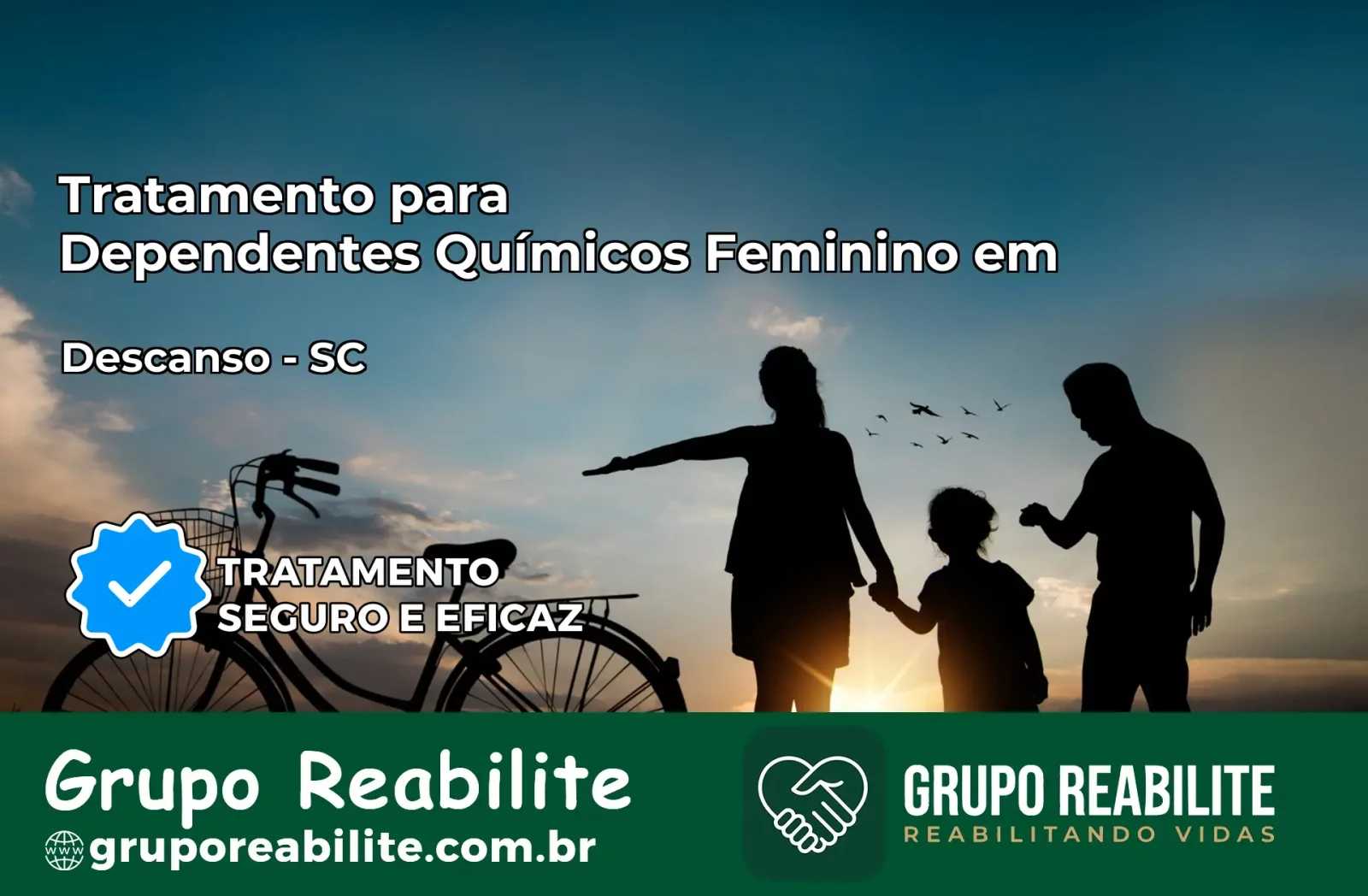 Tratamento para Dependentes Químicos Feminino em Descanso – SC