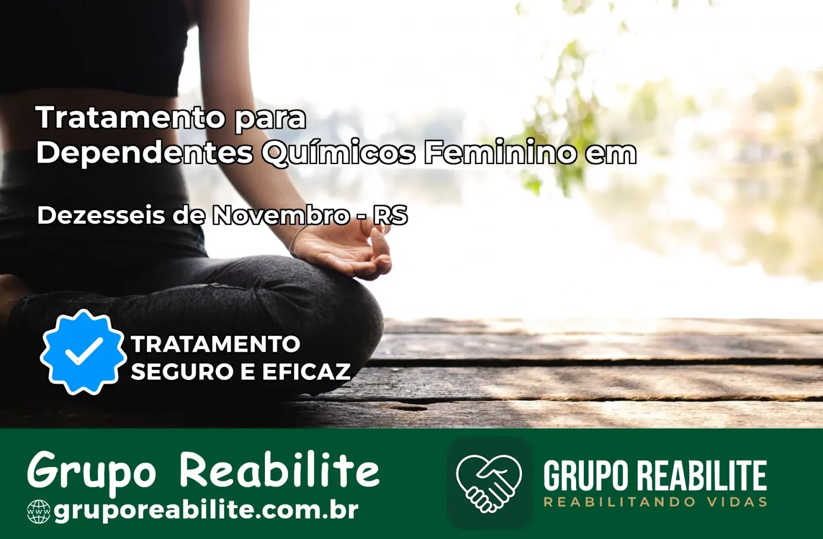 Tratamento para Dependentes Químicos Feminino em Dezesseis de Novembro – RS