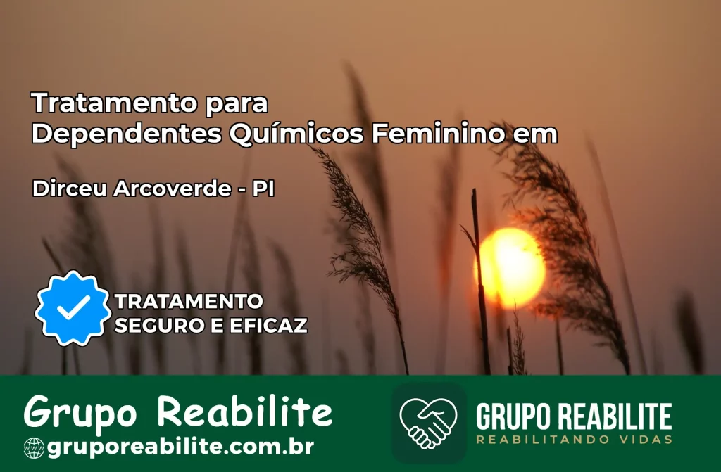 Tratamento para Dependentes Químicos Feminino em Dirceu Arcoverde – PI