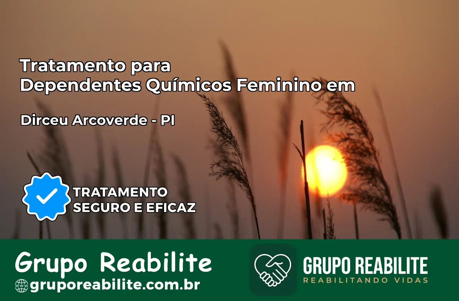 Tratamento para Dependentes Químicos Feminino em Dirceu Arcoverde – PI