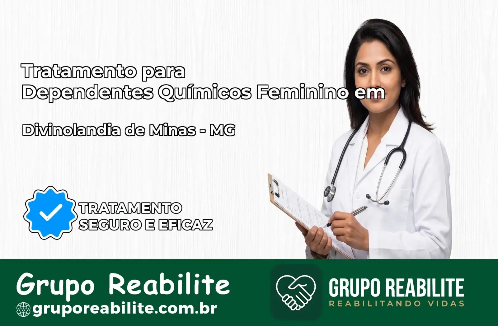 Tratamento para Dependentes Químicos Feminino em Divinolândia de Minas – MG