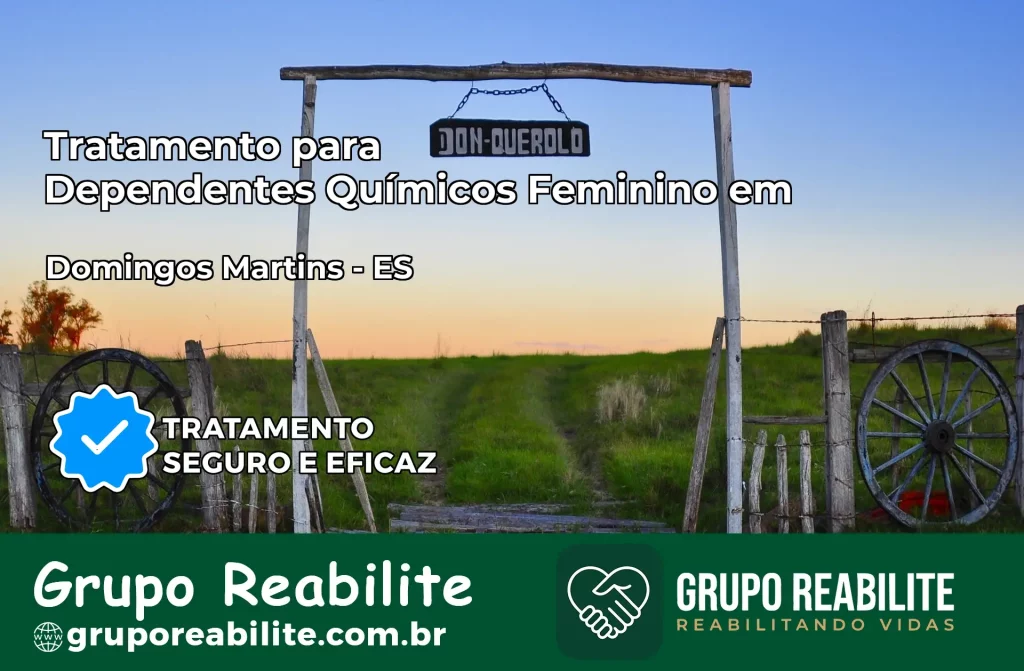 Tratamento para Dependentes Químicos Feminino em Domingos Martins – ES