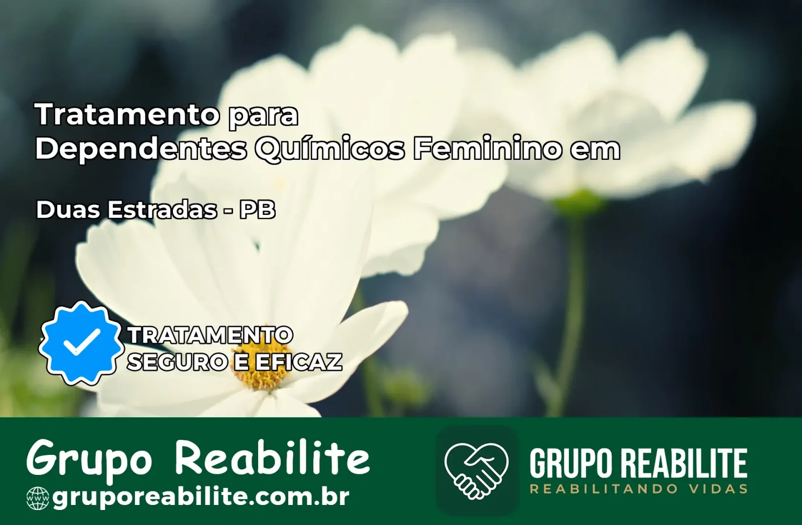 Tratamento para Dependentes Químicos Feminino em Duas Estradas – PB