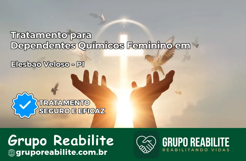 Tratamento para Dependentes Químicos Feminino em Elesbão Veloso – PI