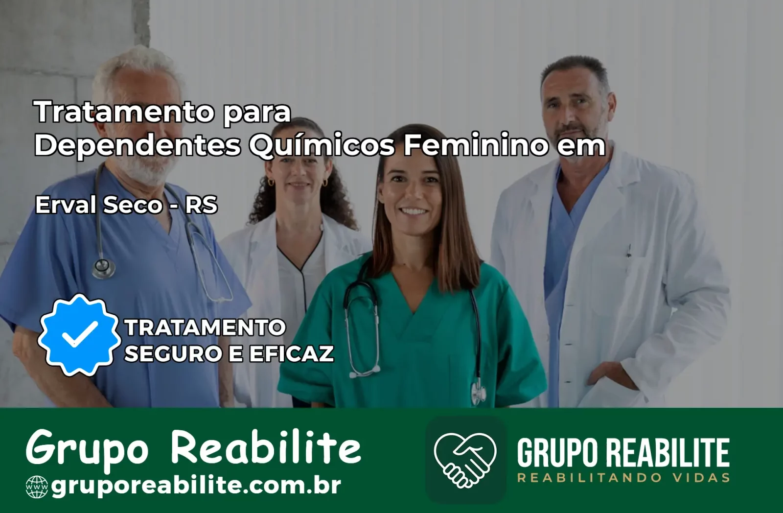 Tratamento para Dependentes Químicos Feminino em Erval Seco – RS