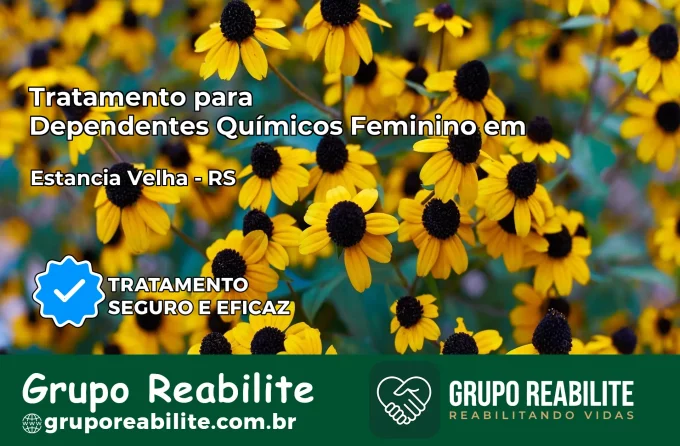Tratamento para Dependentes Químicos Feminino em Estância Velha – RS