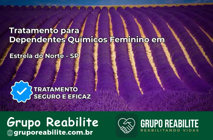 Tratamento para Dependentes Químicos Feminino em Estrela do Norte – SP