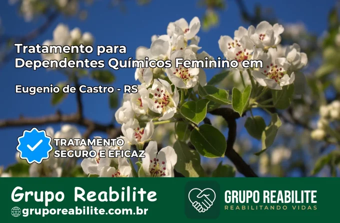 Tratamento para Dependentes Químicos Feminino em Eugênio de Castro – RS