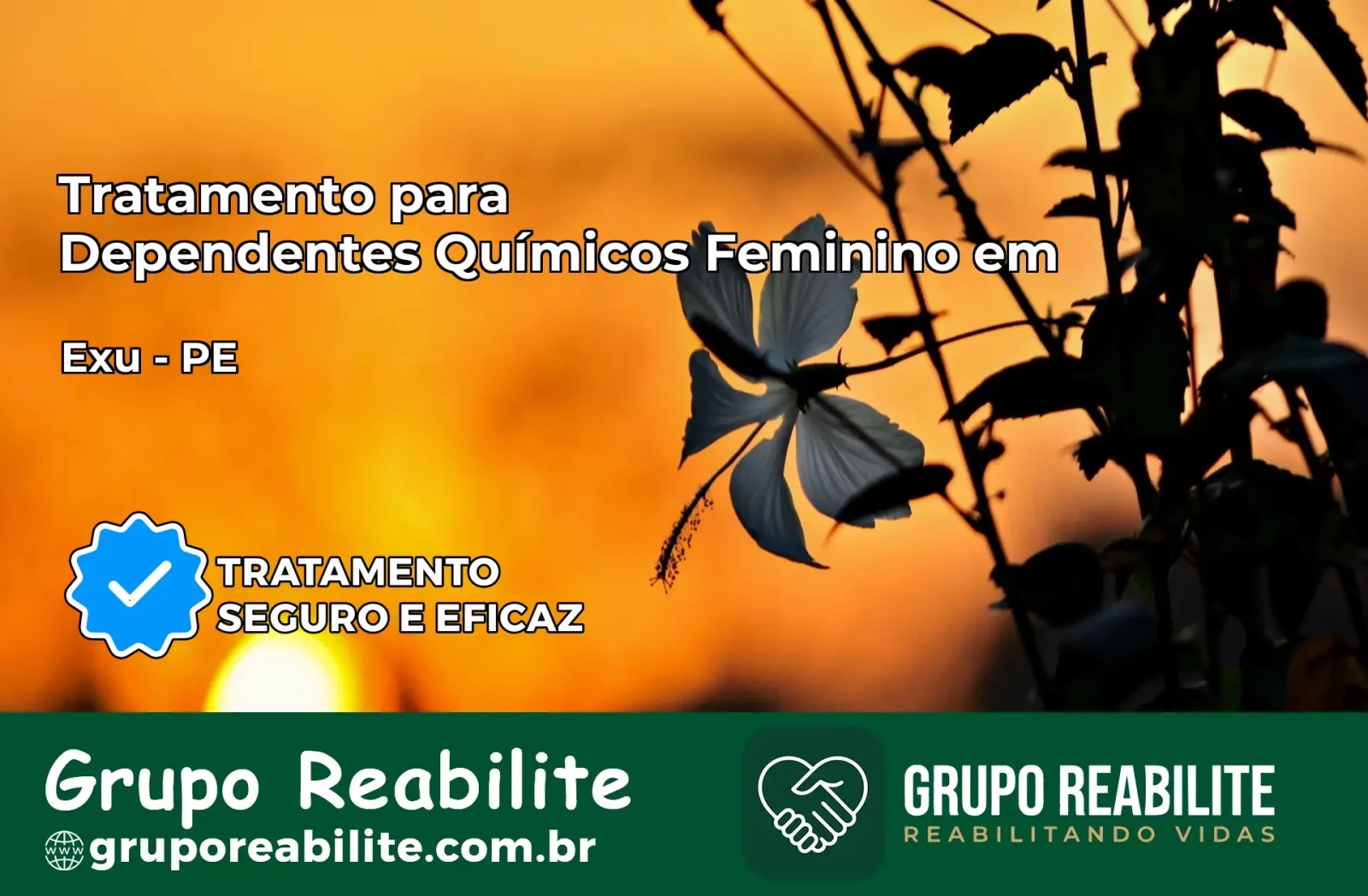 Tratamento para Dependentes Químicos Feminino em Exu – PE