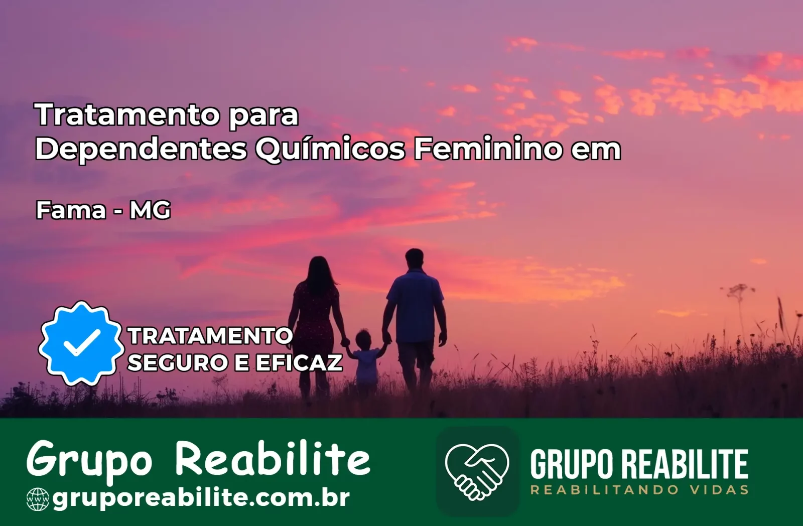 Tratamento para Dependentes Químicos Feminino em Fama – MG