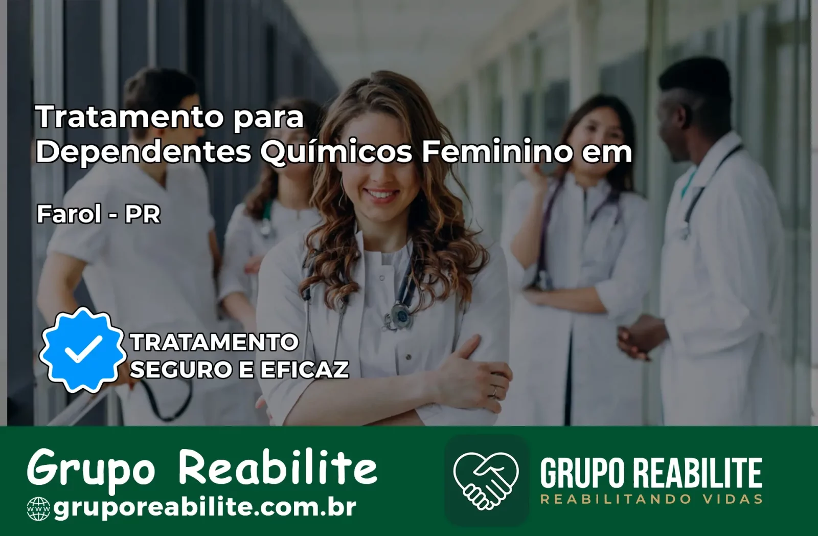 Tratamento para Dependentes Químicos Feminino em Farol – PR