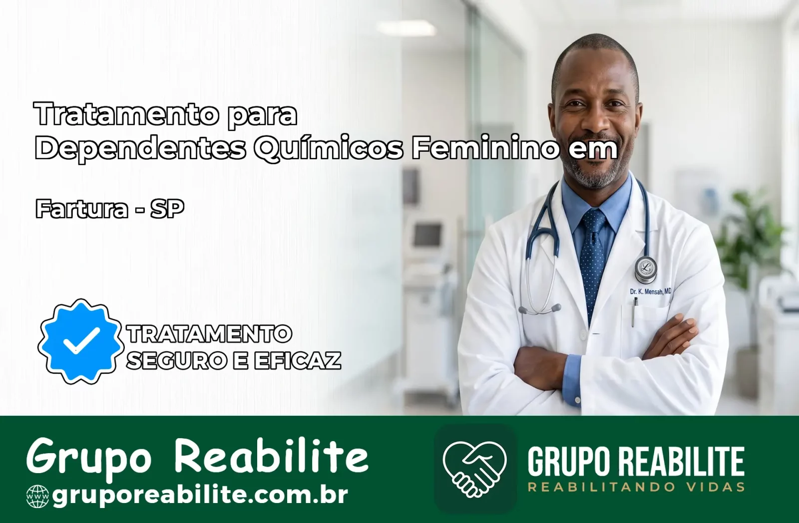 Tratamento para Dependentes Químicos Feminino em Fartura – SP
