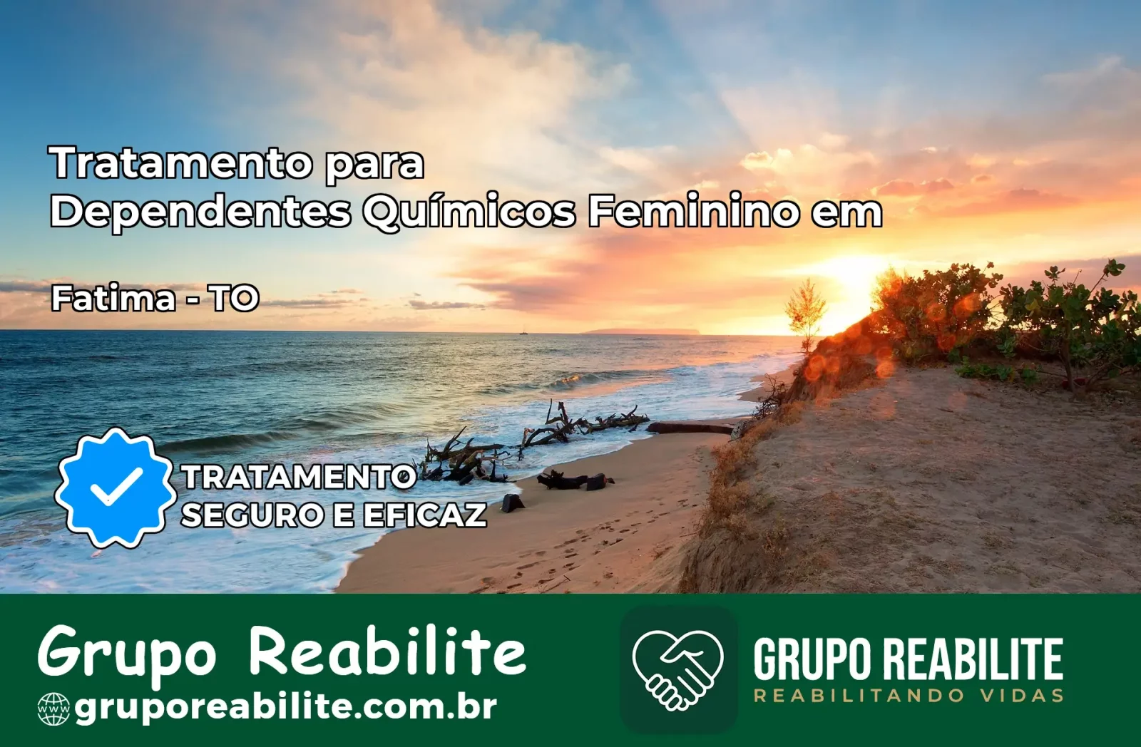 Tratamento para Dependentes Químicos Feminino em Fátima – TO