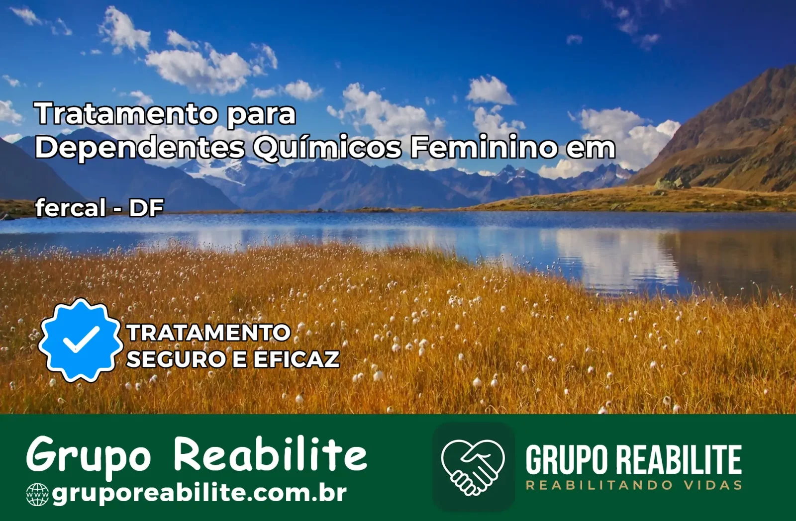 Tratamento para Dependentes Químicos Feminino em fercal – DF
