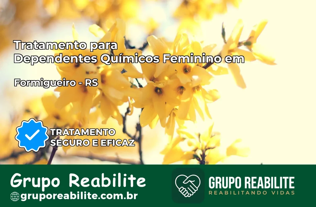 Tratamento para Dependentes Químicos Feminino em Formigueiro – RS