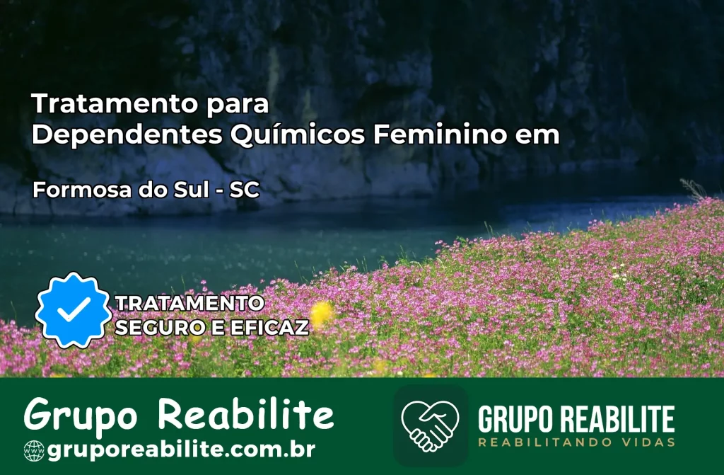 Tratamento para Dependentes Químicos Feminino em Formosa do Sul – SC