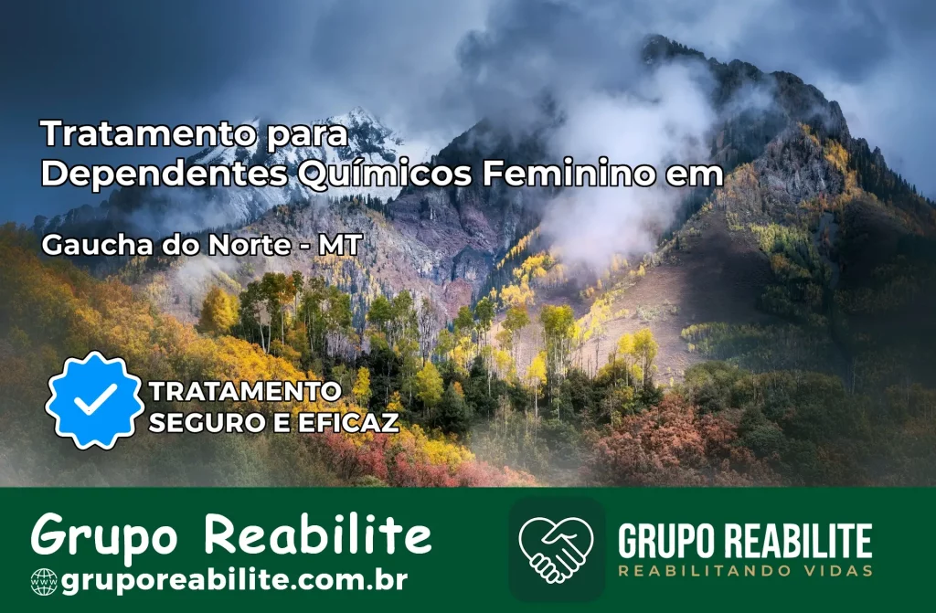 Tratamento para Dependentes Químicos Feminino em Gaúcha do Norte – MT