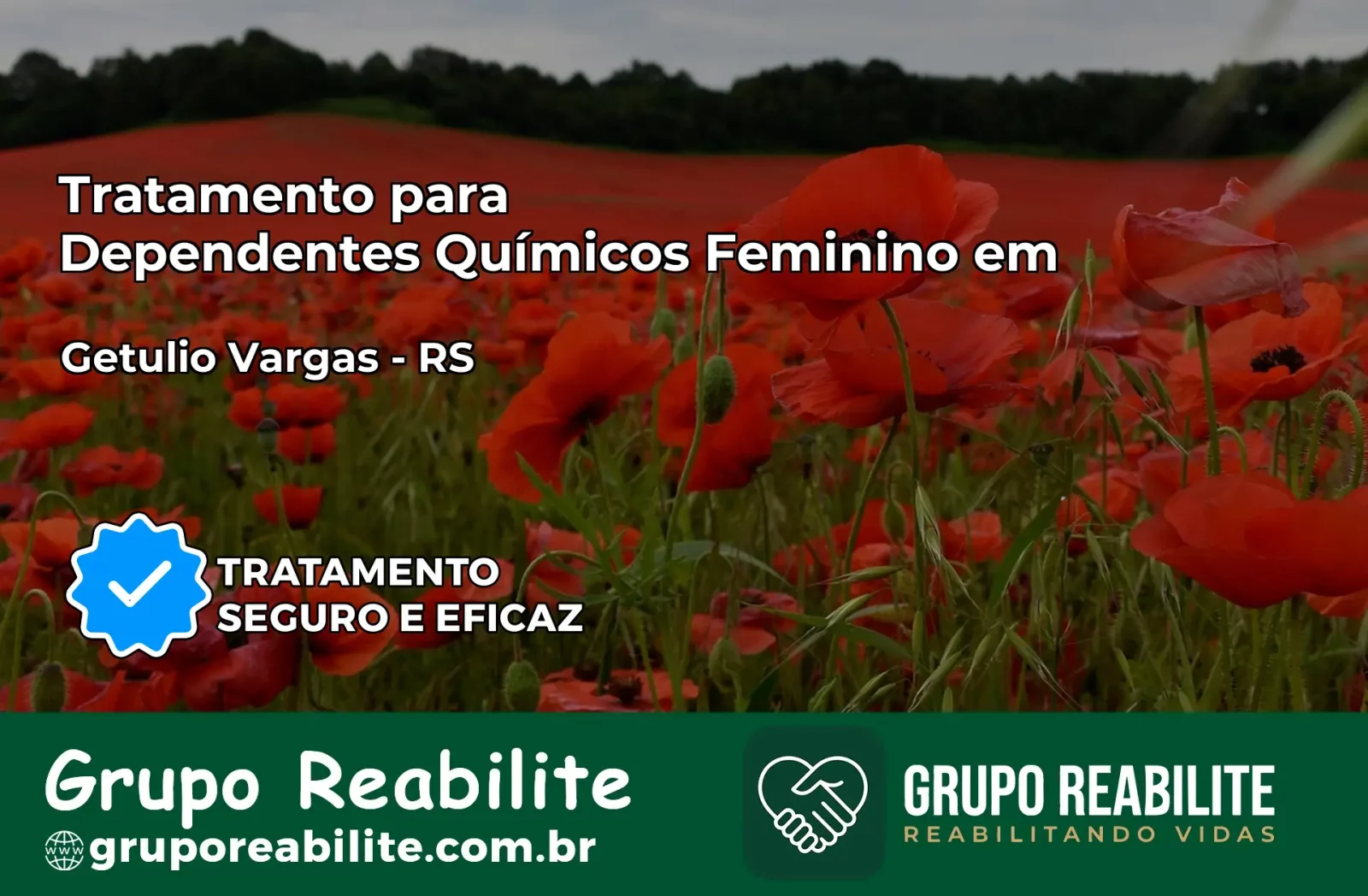 Tratamento para Dependentes Químicos Feminino em Getúlio Vargas – RS