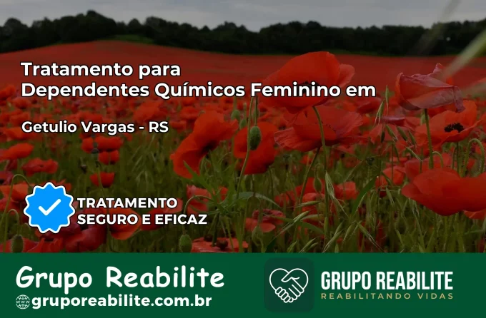 Tratamento para Dependentes Químicos Feminino em Getúlio Vargas – RS