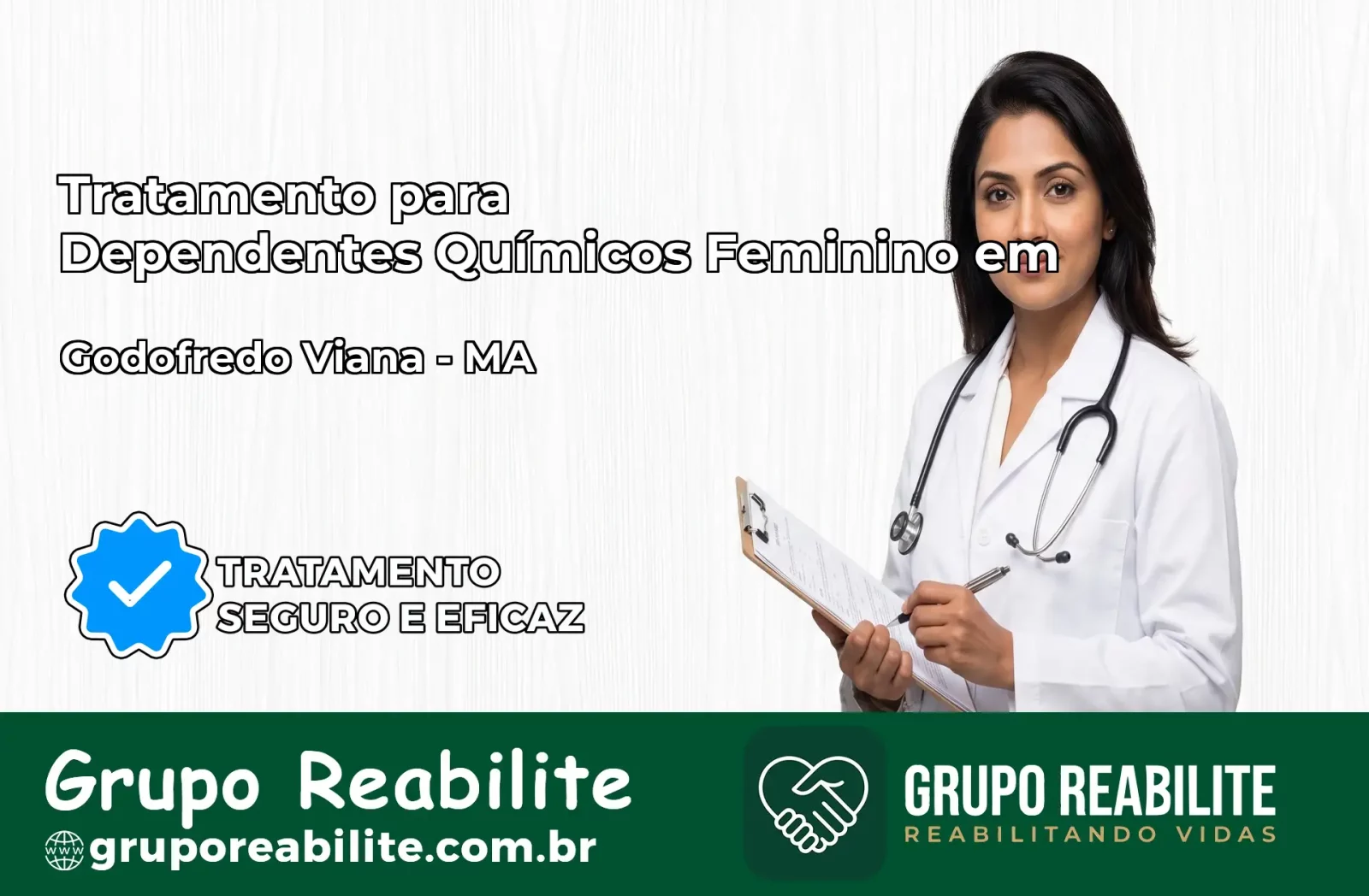 Tratamento para Dependentes Químicos Feminino em Godofredo Viana – MA