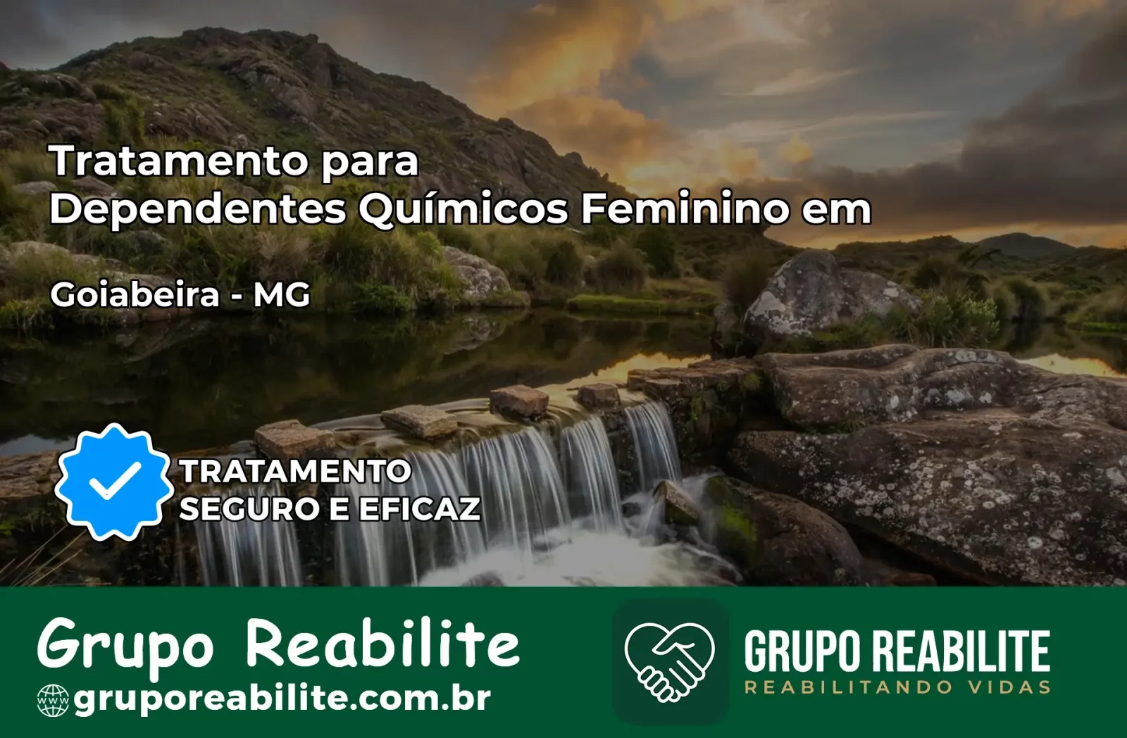 Tratamento para Dependentes Químicos Feminino em Goiabeira – MG