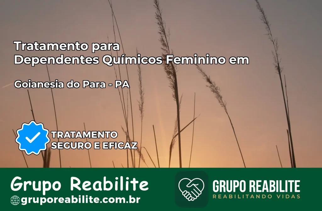 Tratamento para Dependentes Químicos Feminino em Goianésia do Pará – PA