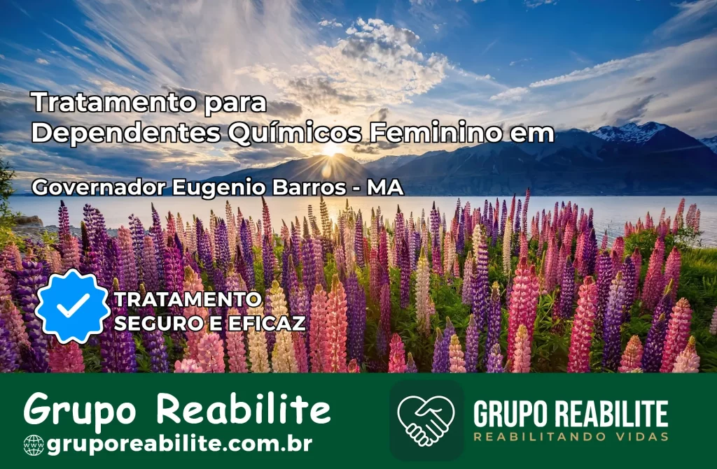 Tratamento para Dependentes Químicos Feminino em Governador Eugênio Barros – MA