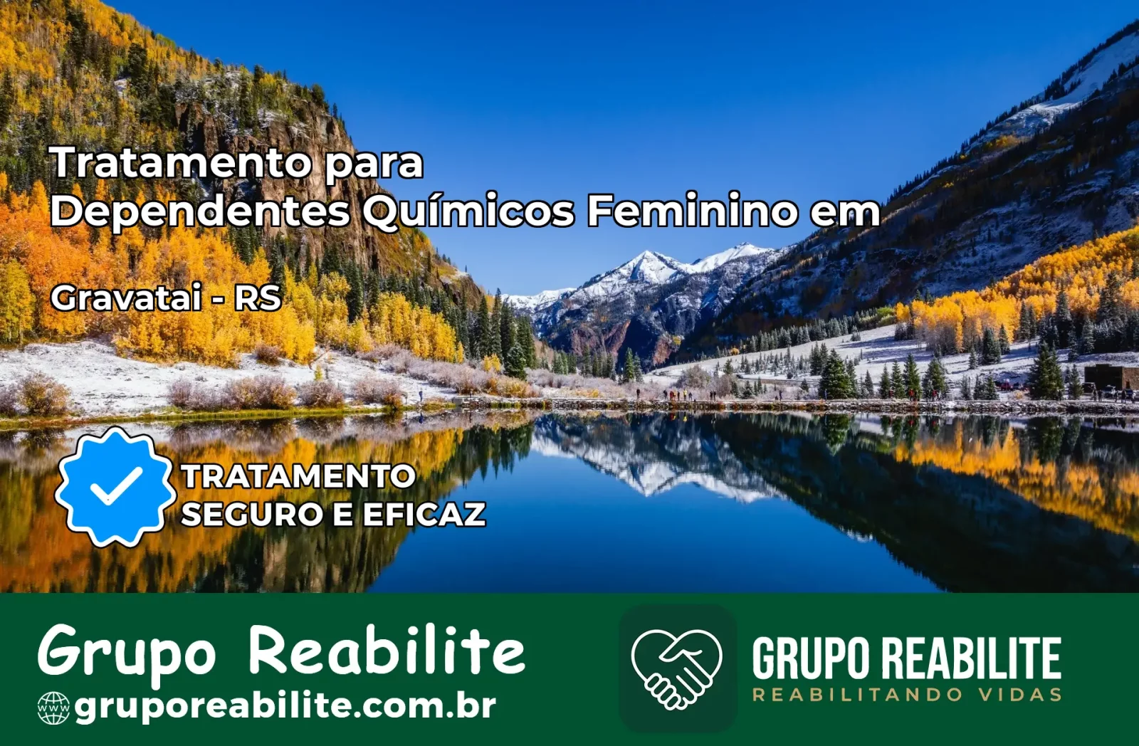 Tratamento para Dependentes Químicos Feminino em Gravataí – RS