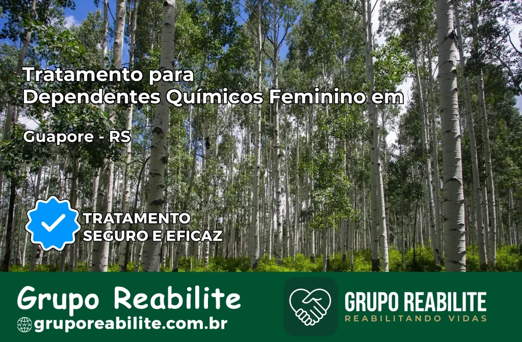 Tratamento para Dependentes Químicos Feminino em Guaporé – RS