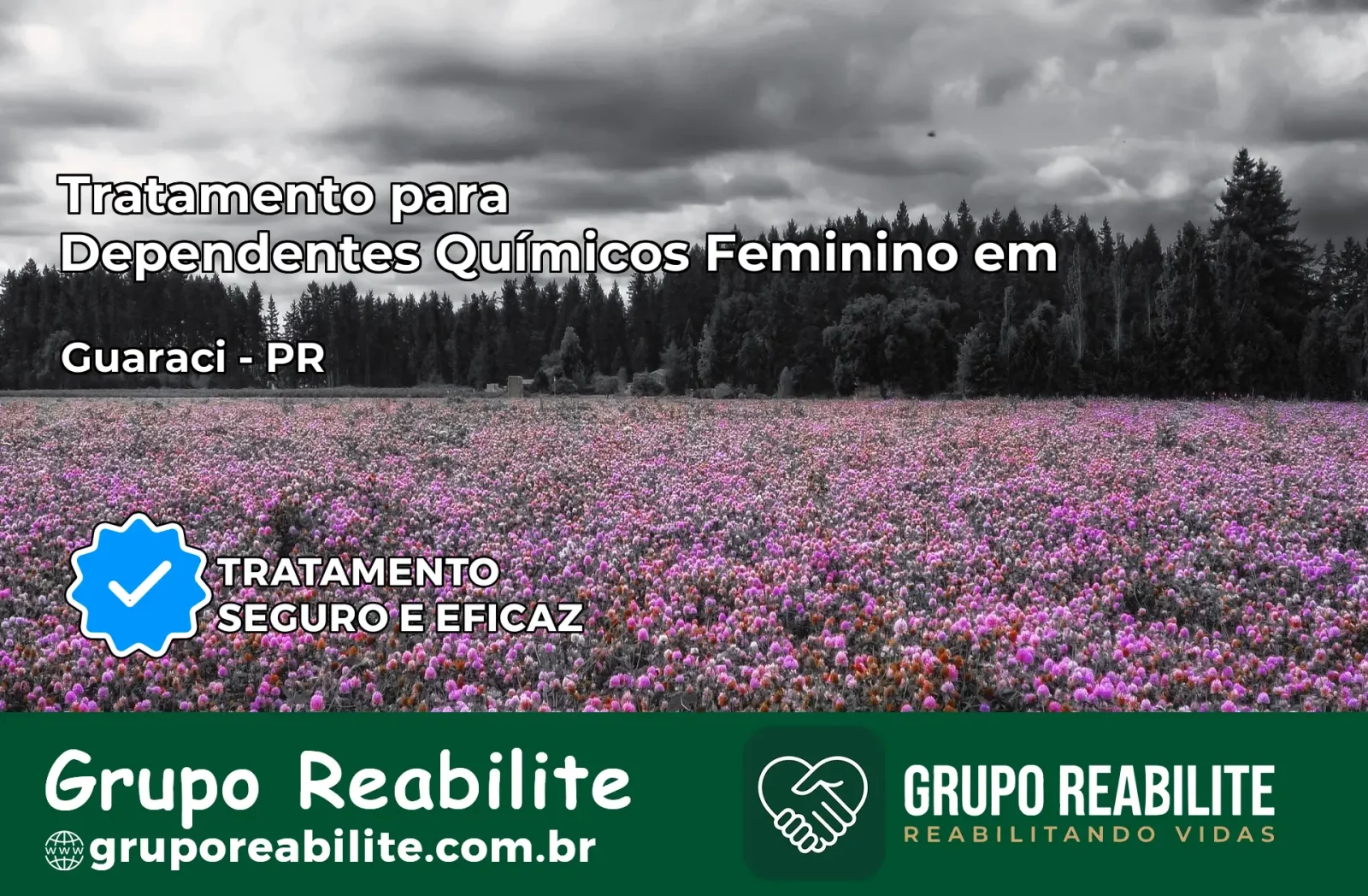 Tratamento para Dependentes Químicos Feminino em Guaraci – PR