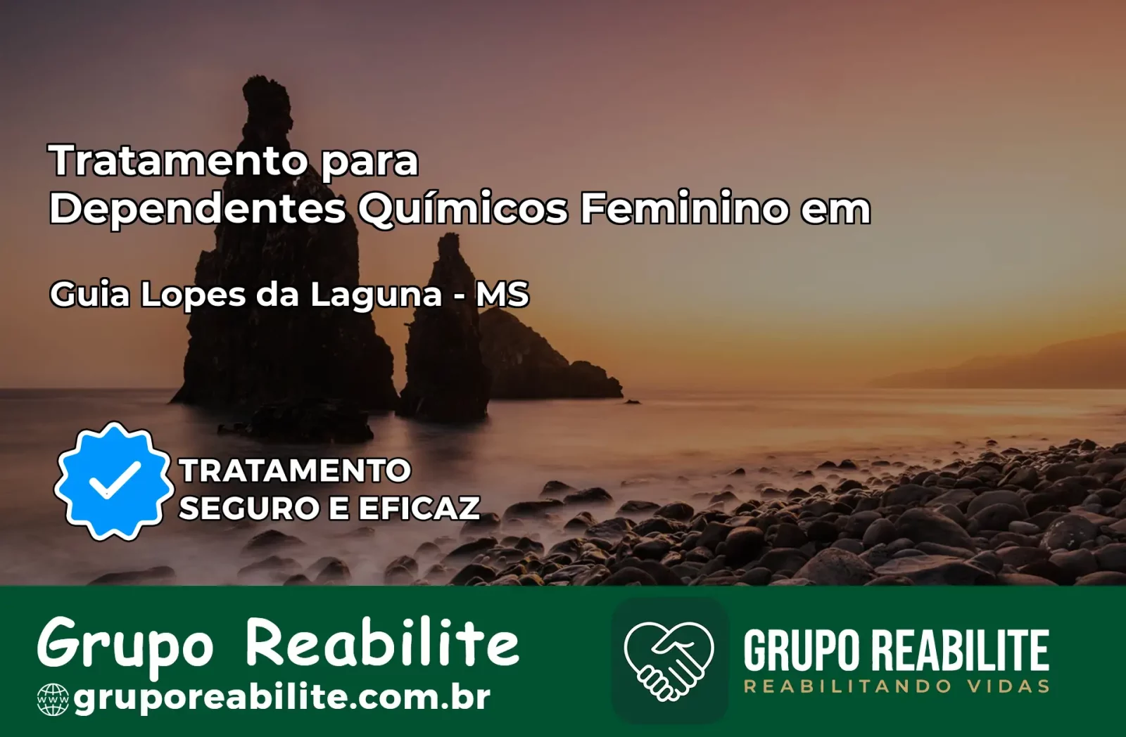 Tratamento para Dependentes Químicos Feminino em Guia Lopes da Laguna – MS