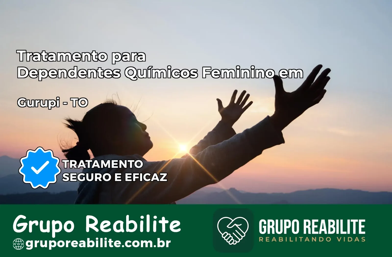 Tratamento para Dependentes Químicos Feminino em Gurupi – TO