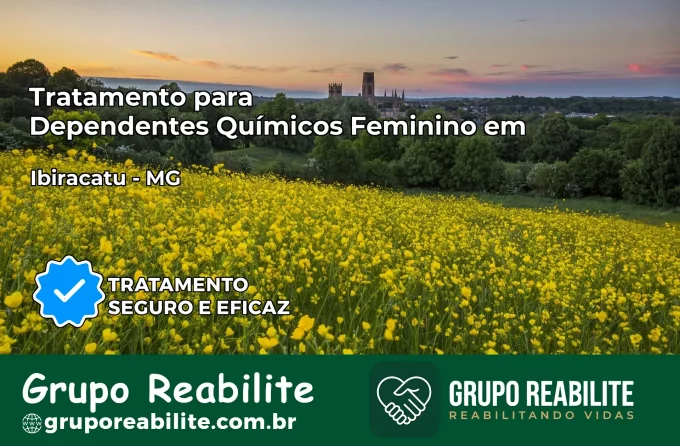 Tratamento para Dependentes Químicos Feminino em Ibiracatu – MG
