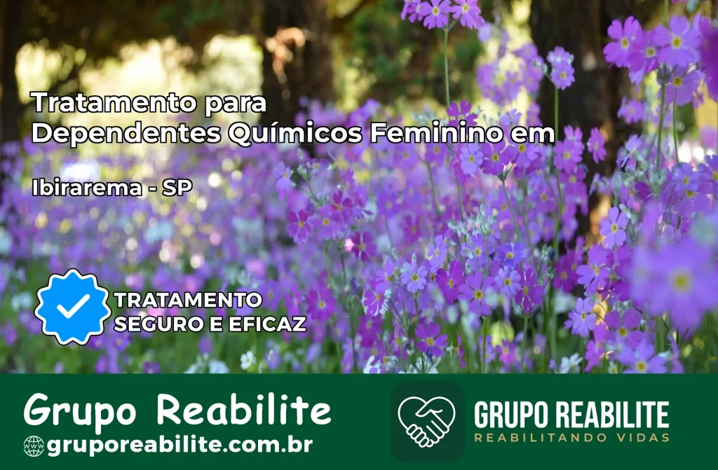 Tratamento para Dependentes Químicos Feminino em Ibirarema – SP