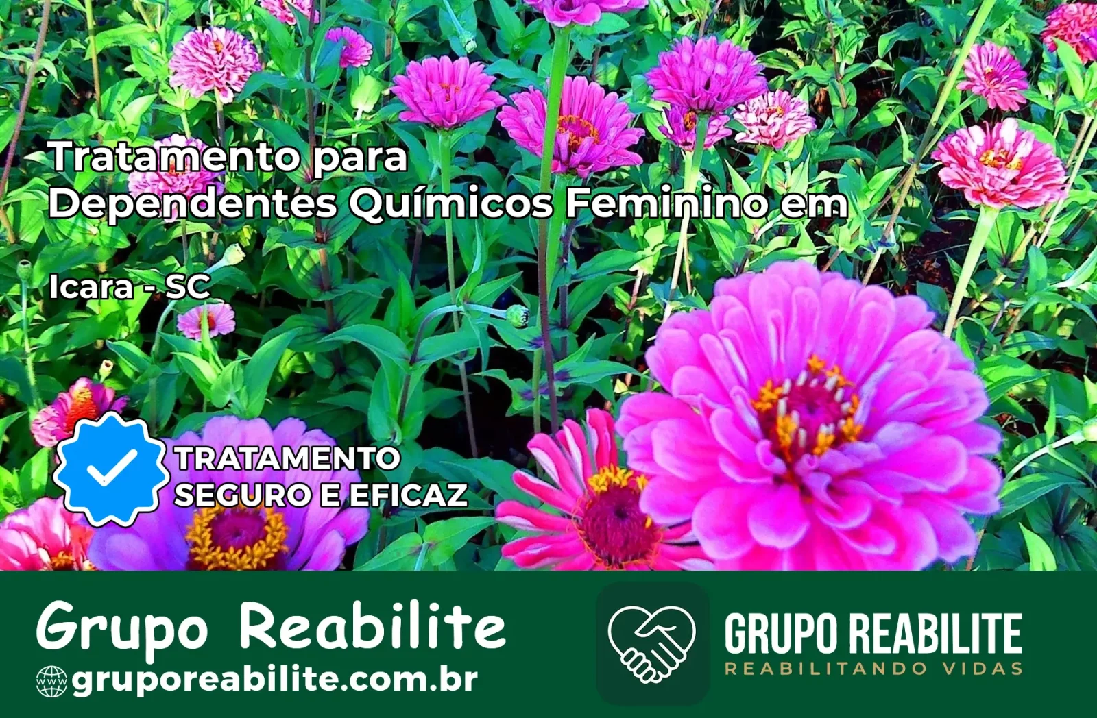Tratamento para Dependentes Químicos Feminino em Içara – SC
