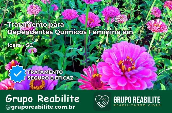 Tratamento para Dependentes Químicos Feminino em Içara – SC