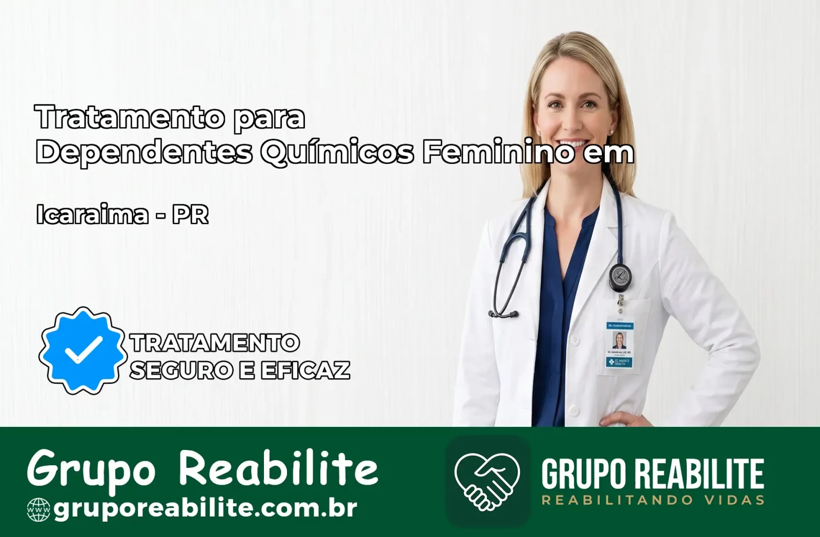 Tratamento para Dependentes Químicos Feminino em Icaraíma – PR