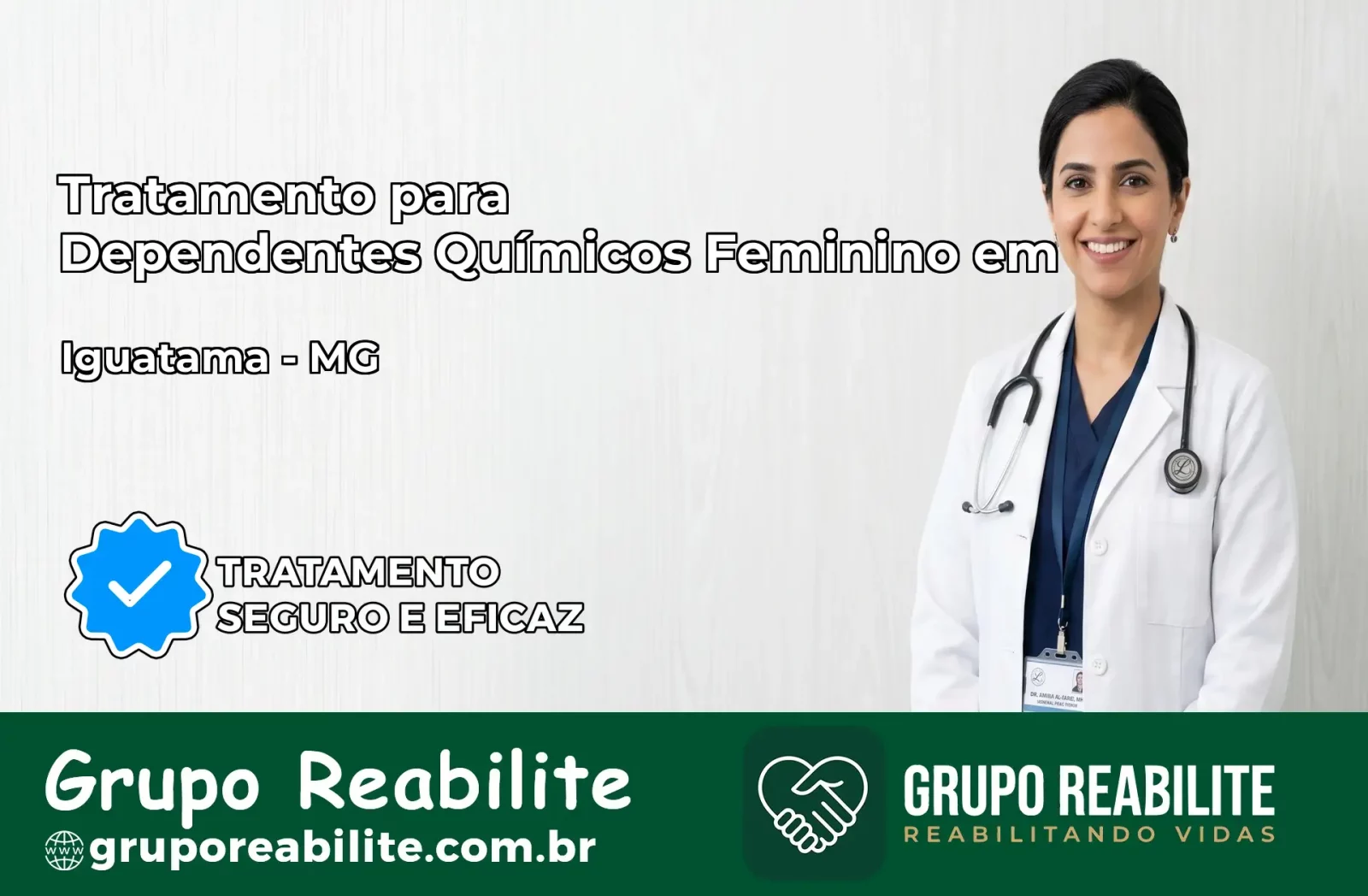 Tratamento para Dependentes Químicos Feminino em Iguatama – MG