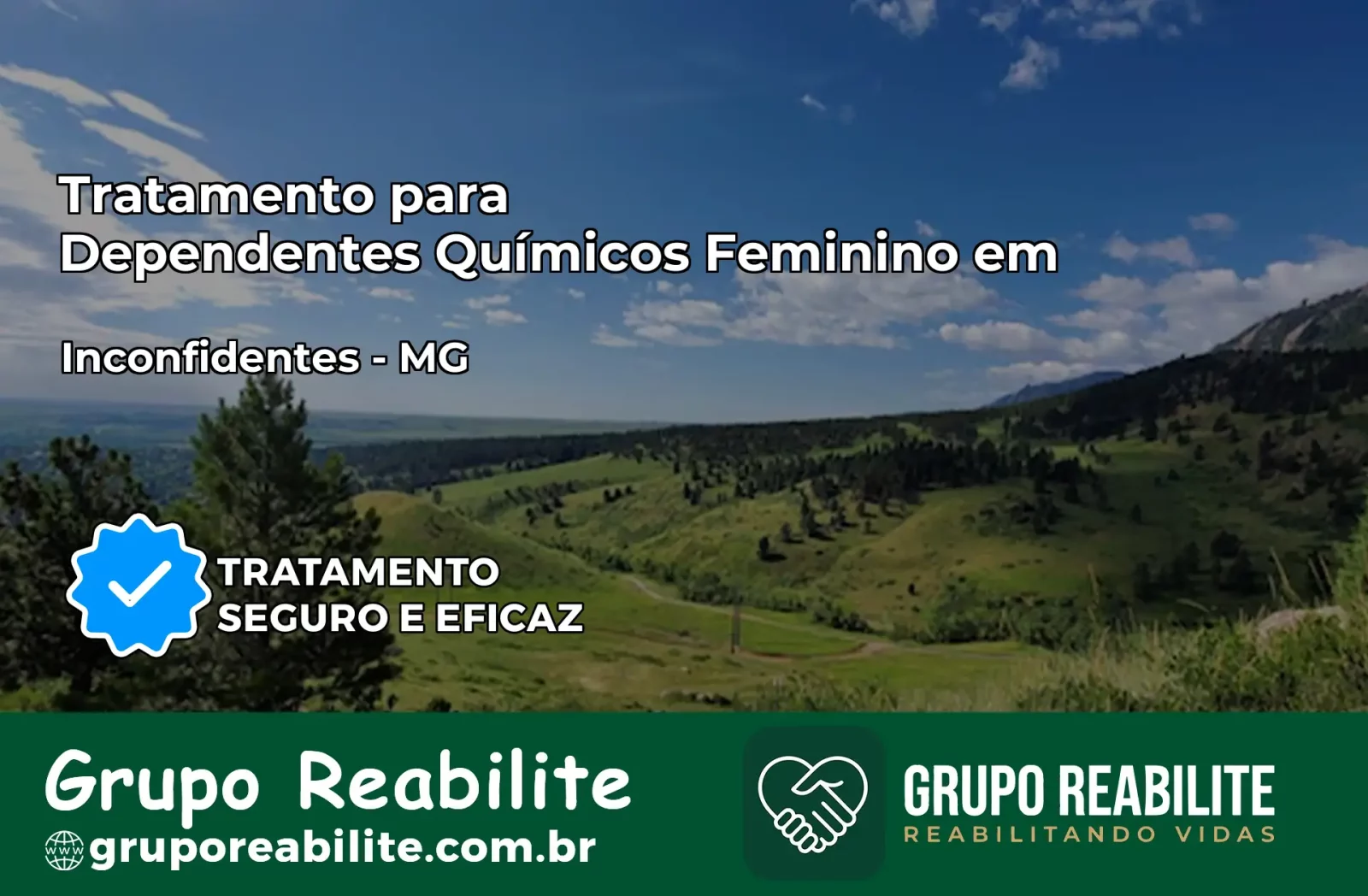 Tratamento para Dependentes Químicos Feminino em Inconfidentes – MG