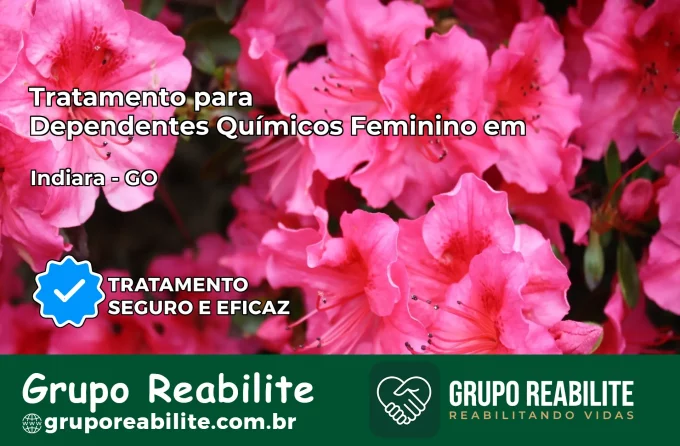 Tratamento para Dependentes Químicos Feminino em Indiara – GO