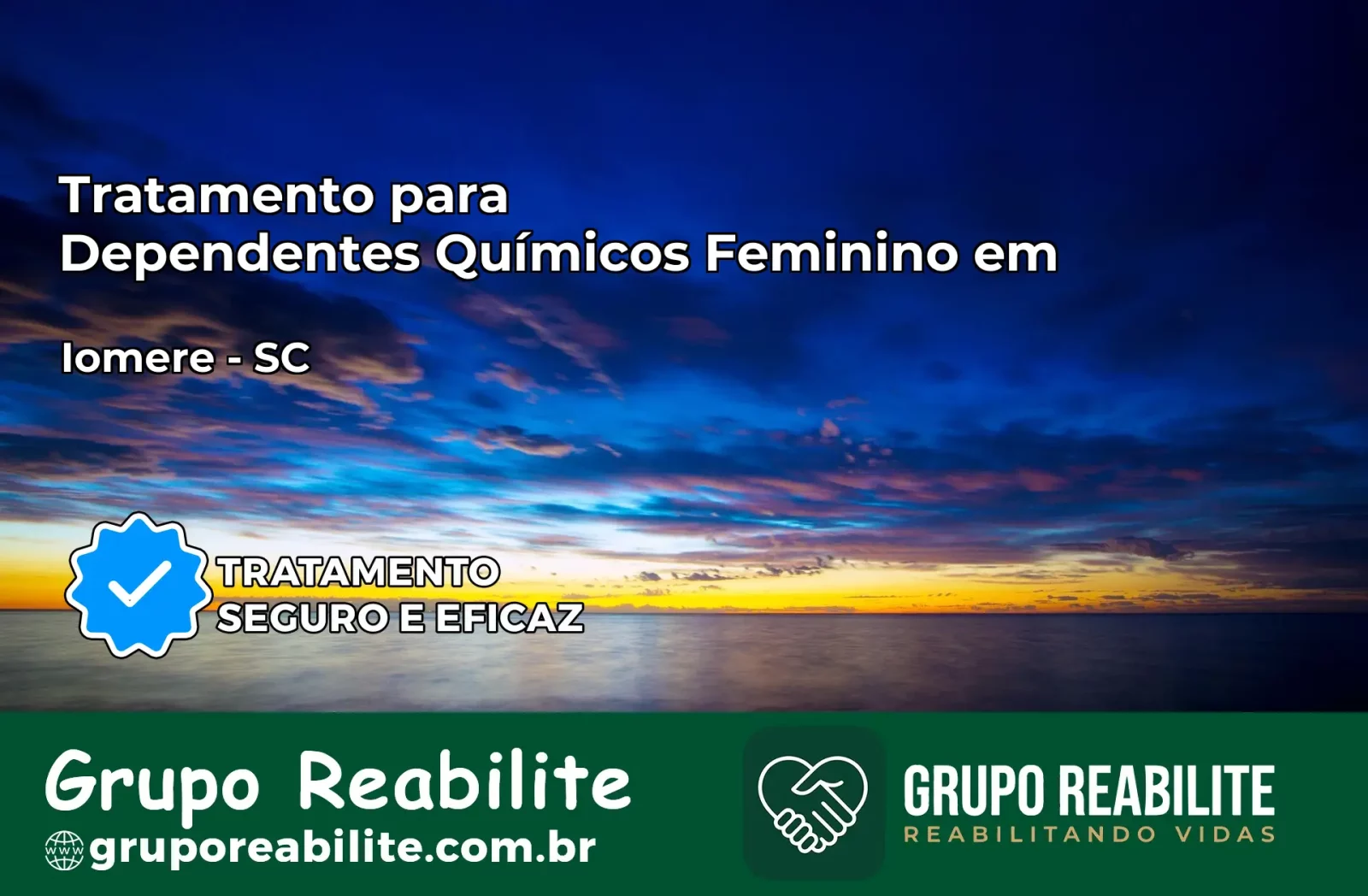 Tratamento para Dependentes Químicos Feminino em Iomerê – SC
